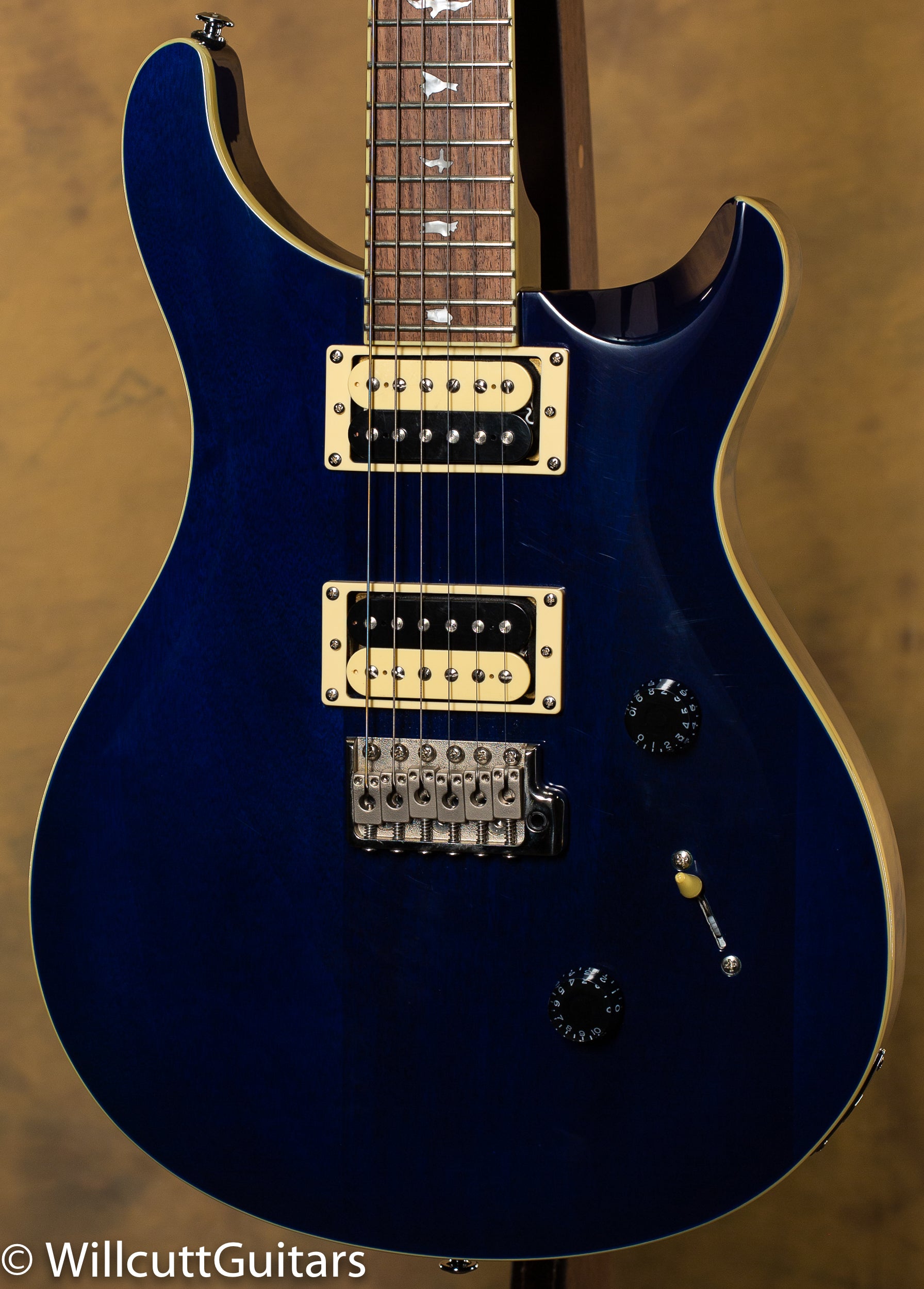 PRS SE Standard 24 Translucent Blue - Willcutt Guitars