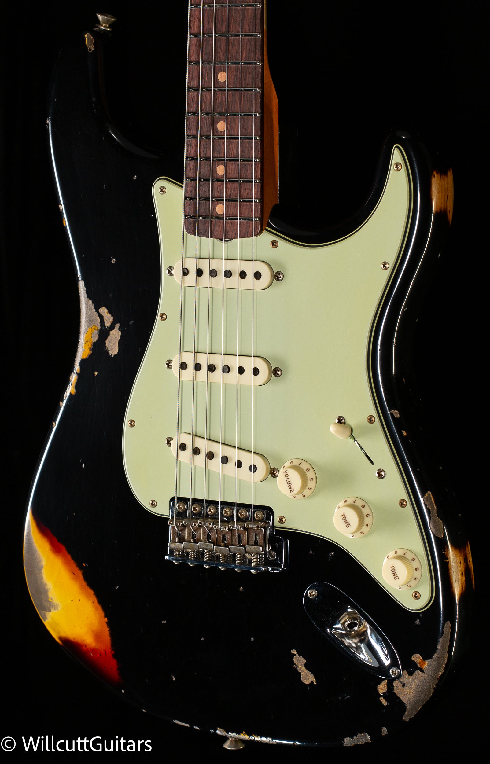 Custom HardRelic Black Stratocaster ジミヘン Fender Custom Shop
