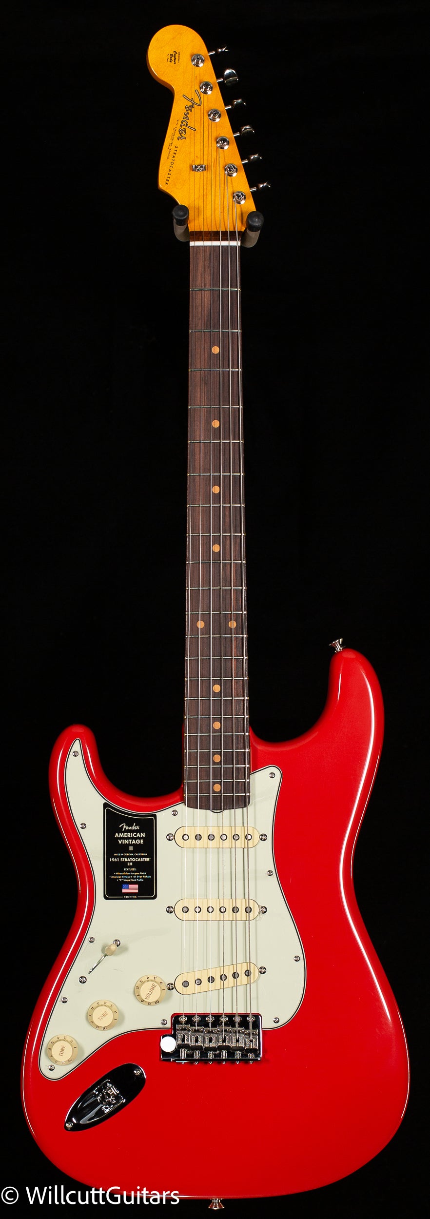 Fender American Vintage II 1961 Stratocaster Fiesta Red Rosewood