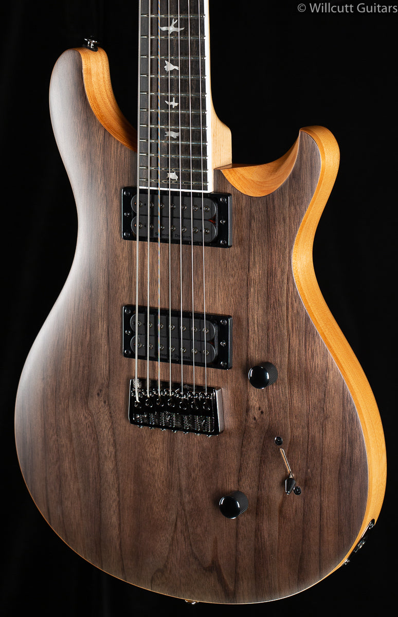 PRS SE Mark Holcomb SVN 7-String Satin Walnut - Willcutt Guitars