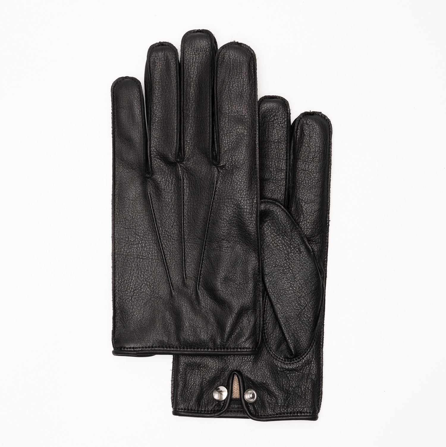 ホースレザーグローブ [メンズ/洗濯可 / カシミア / ビジネス］-WONDER