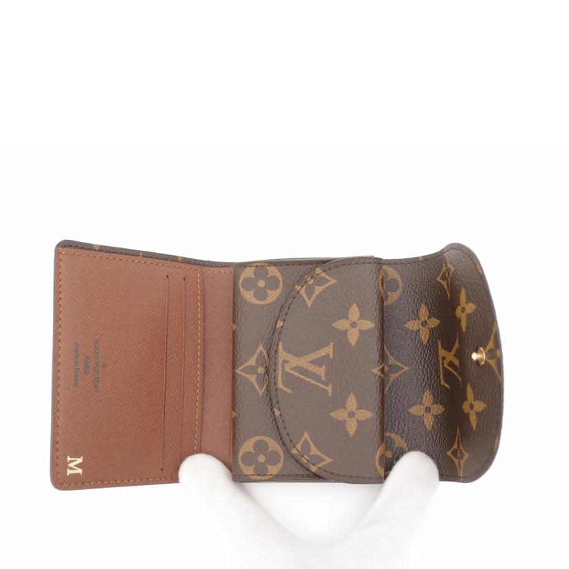 送料込み】LOUIS VUITTON 三つ折り財布 ブラウン 中古・古着通販