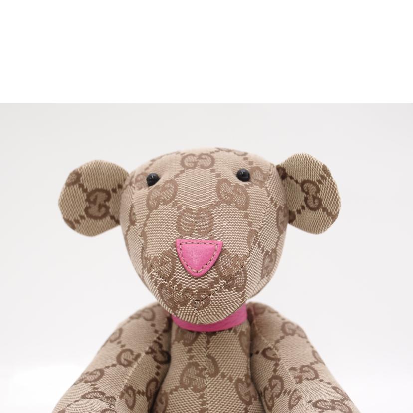 新品◇GUCCI グッチ GGキャンバス テディベア モフモフテディ