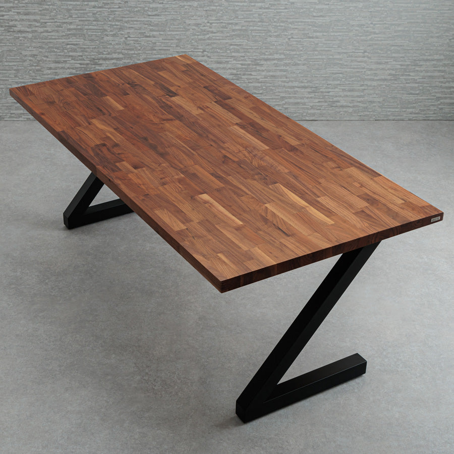 アイアン脚 Z型 ブラック 60mm角 2脚セット 高さ68cm – Wooden JAPAN