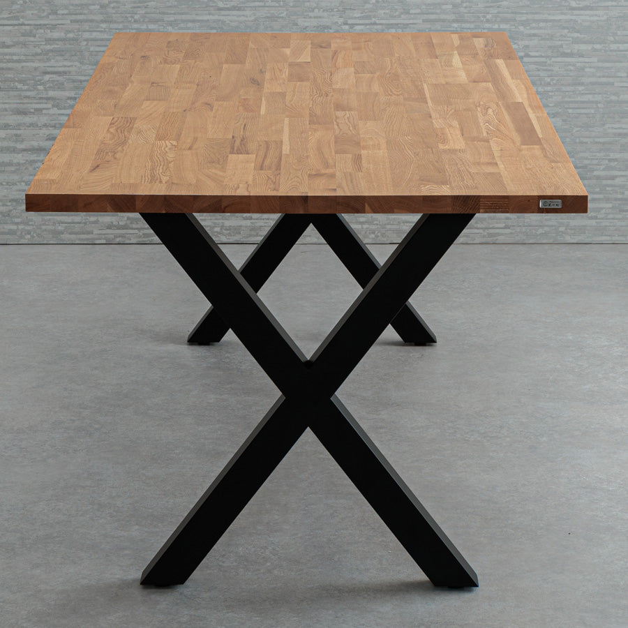 アイアン脚 X型 ブラック 60mm角 2脚セット 高さ68cm – Wooden JAPAN