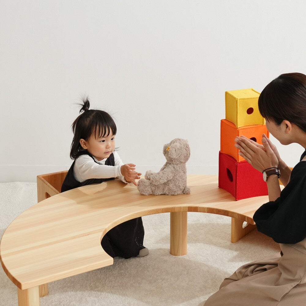 OSBボード 円形テーブル 約75cm ドーナツ テーブル✨ OSBボード 円形