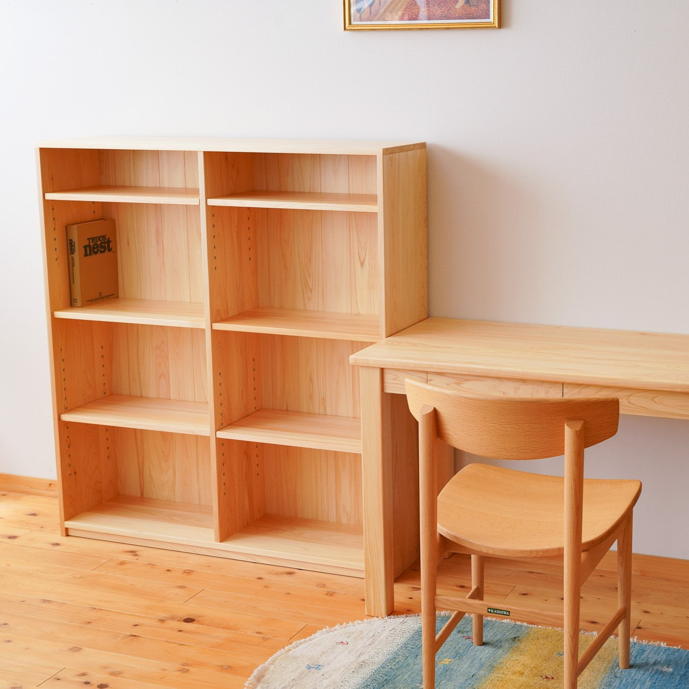 幅110cm シンプル・コンパクトな木のデスク【学習机KAEDE】 – なかよし