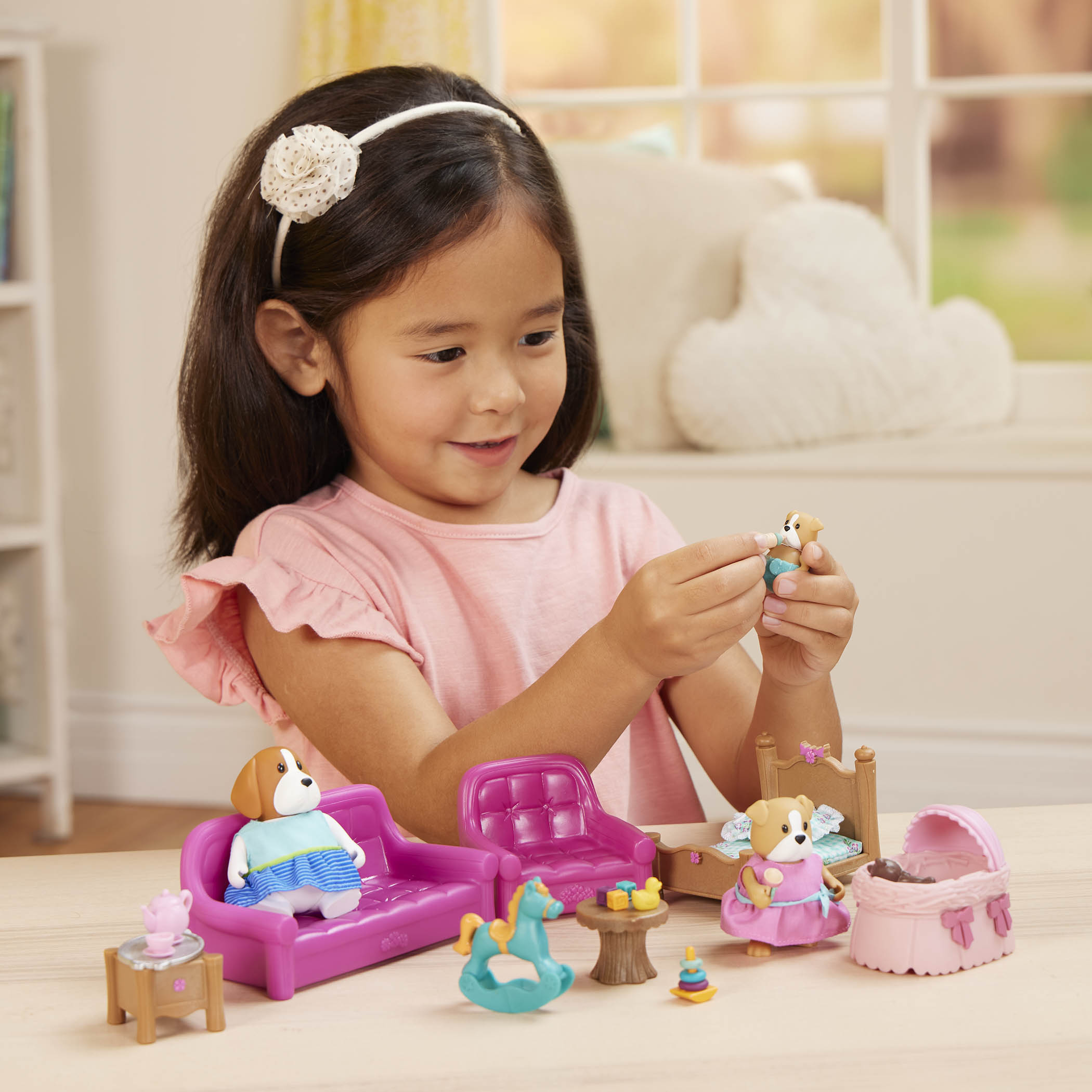 Deluxe Living Room & Nursery Set | Toy Furniture | Li'l Woodzeez