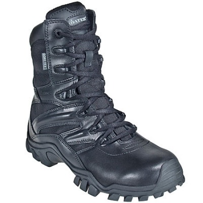Bates 2368 Mens 8 Inch Gore Tex Side Zip Delta Military Boot