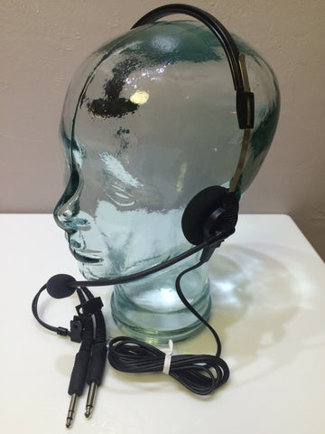 Telex, Airman 750, Single Side Headset, w/ dual connectors (Boeing