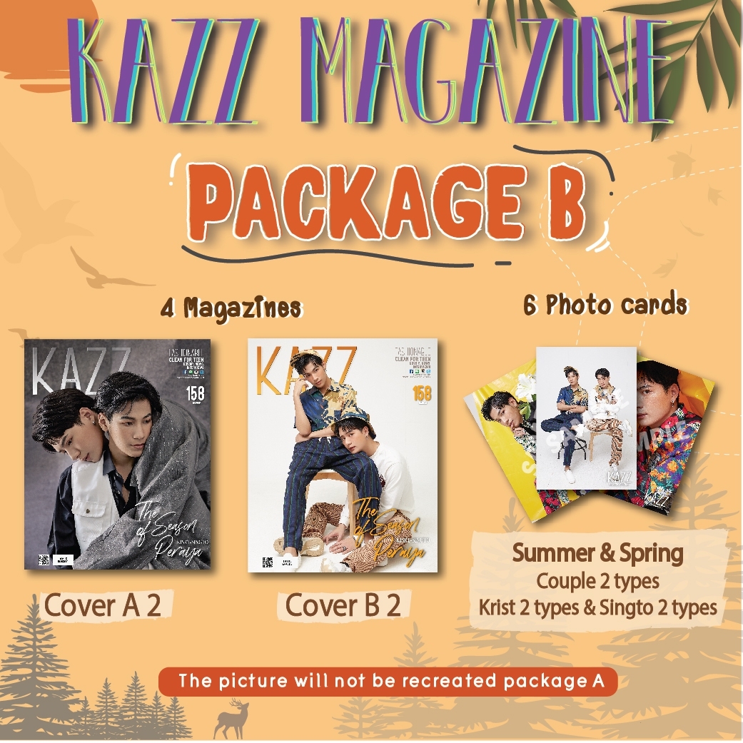 Krist Singto Kazz no.158 全種類ランダムカード付き Krist Singto