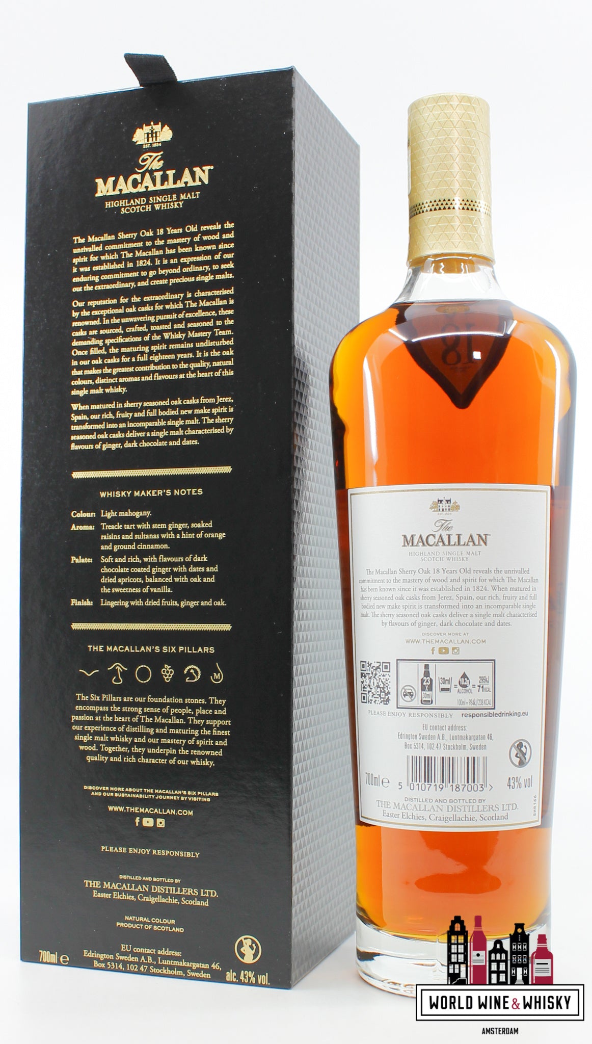 Macallan 18 Years Old - Sherry Oak Cask - Annual 2024 Release 43