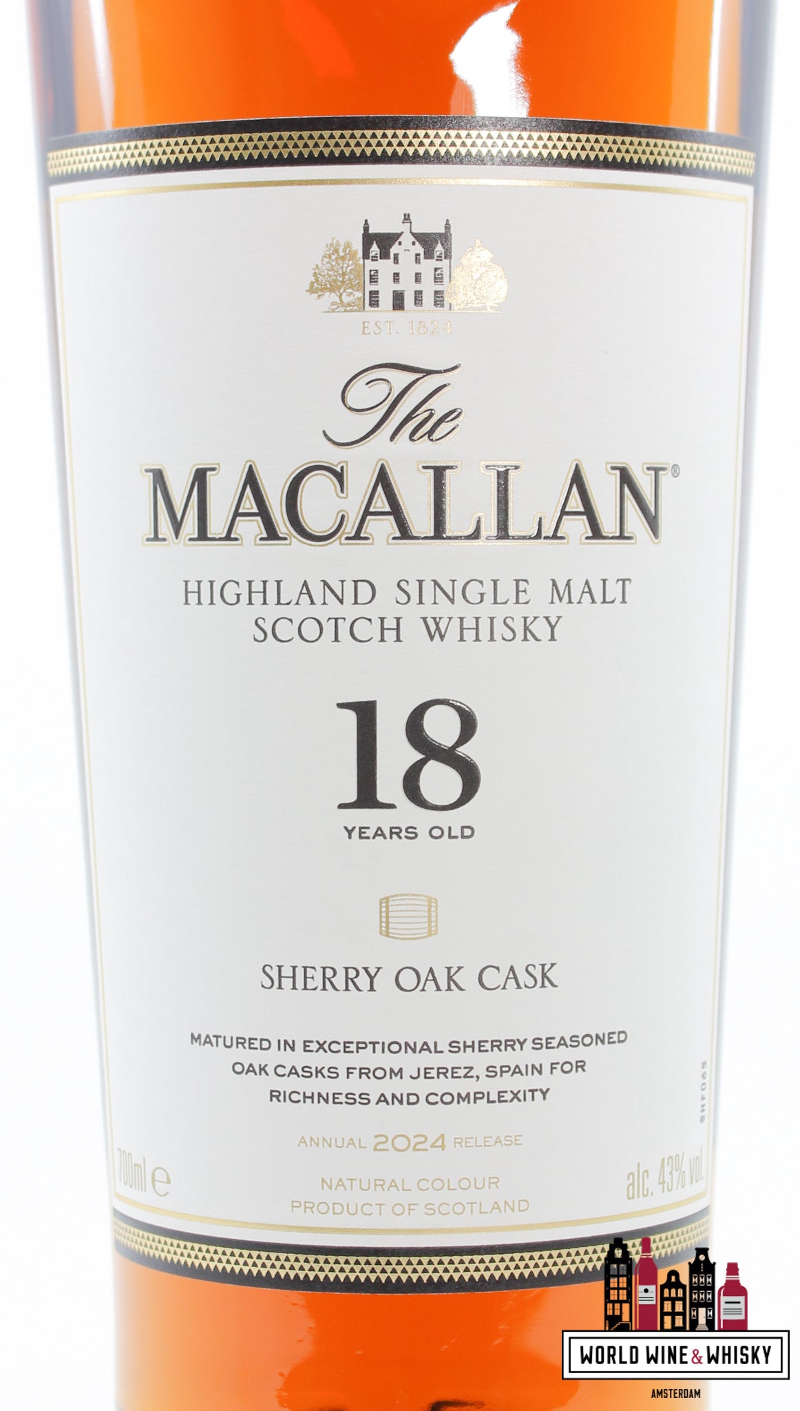 Macallan 18 Years Old - Sherry Oak Cask - Annual 2024 Release 43