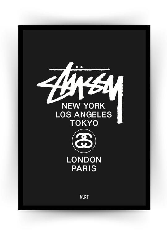Stüssy Poster – WLRT