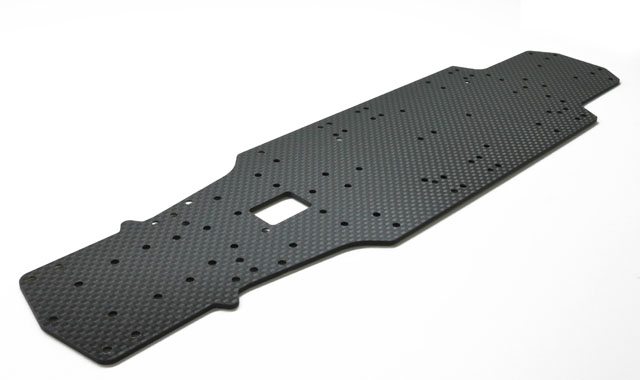 V3.0グラファイトメインシャーシ（2.0mmブラックカーボン） WRAP-UP