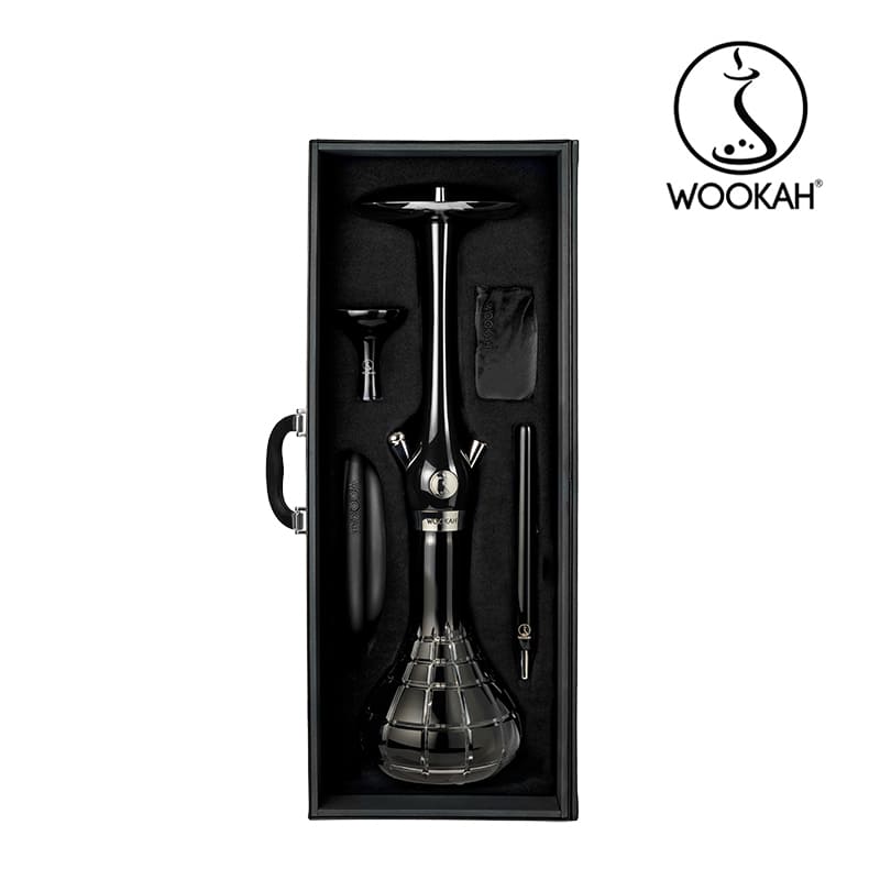 Wookah Exclusive PIANO BLACK Complete Set ｜シーシャ本体（フーカー