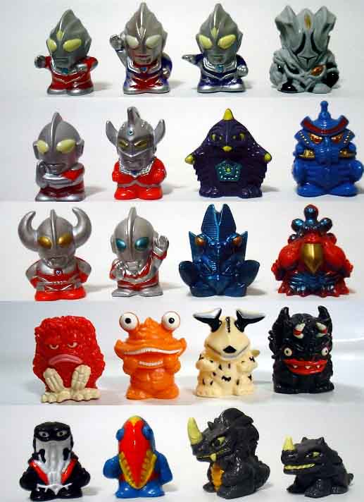 激レアあり！ウルトラマン ／怪獣 指人形 149体セット ウルトラマン指