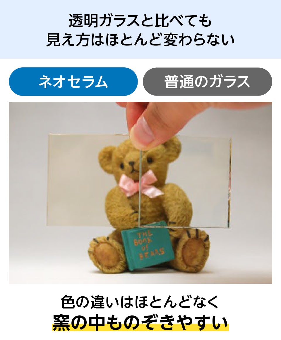 耐熱ガラス】ネオセラム／サイズオーダー販売