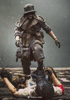 Von de Plume by Ashley Wood (one sixth) toy release info, variants