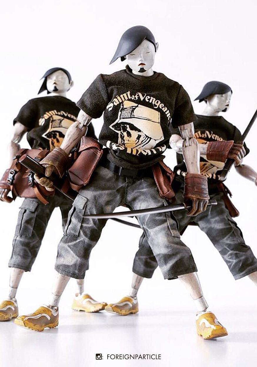 TK Kiba by Ashley Wood (one sixth) toy release info, variants