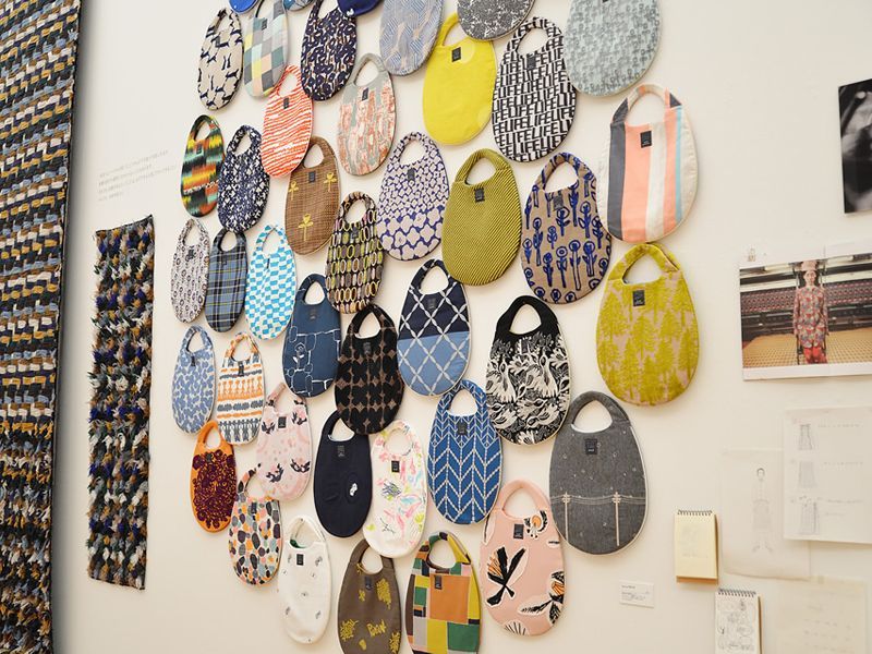 ミナペルホネン エッグバッグ カレイドスコープ mina perhonen egg bag