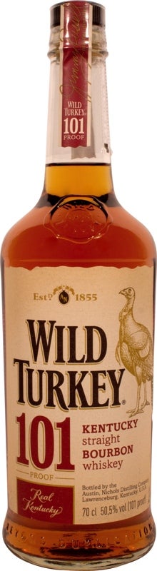 Wild Turkey 101 Proof Bourbon Whiskey | 50,5% | 0,70 l | 1001Spirits
