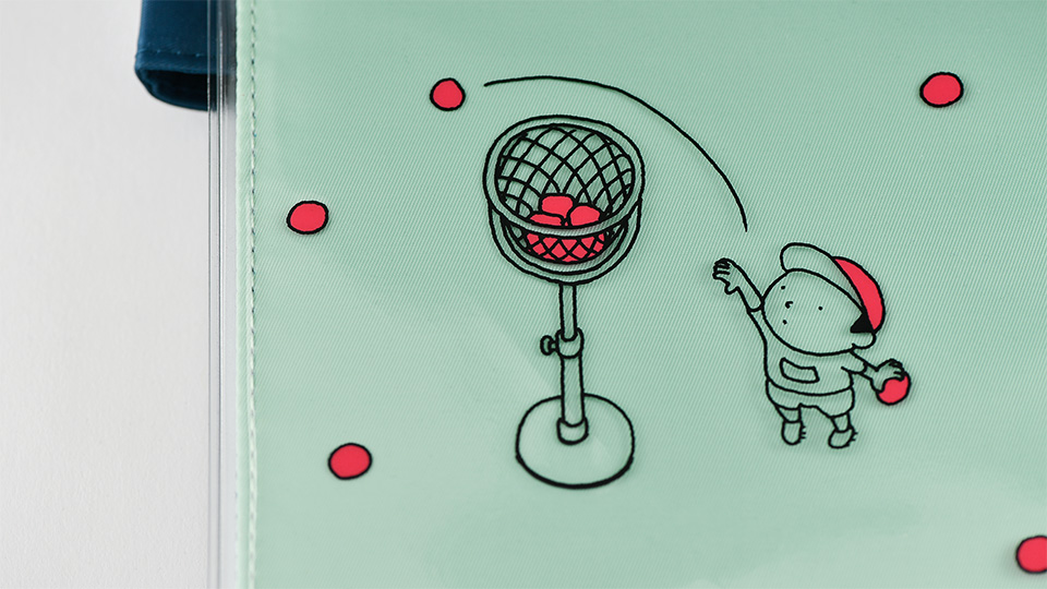 ほぼ日×ヨシタケシンスケ / カバー・オン・カバー 赤い玉 カズン用