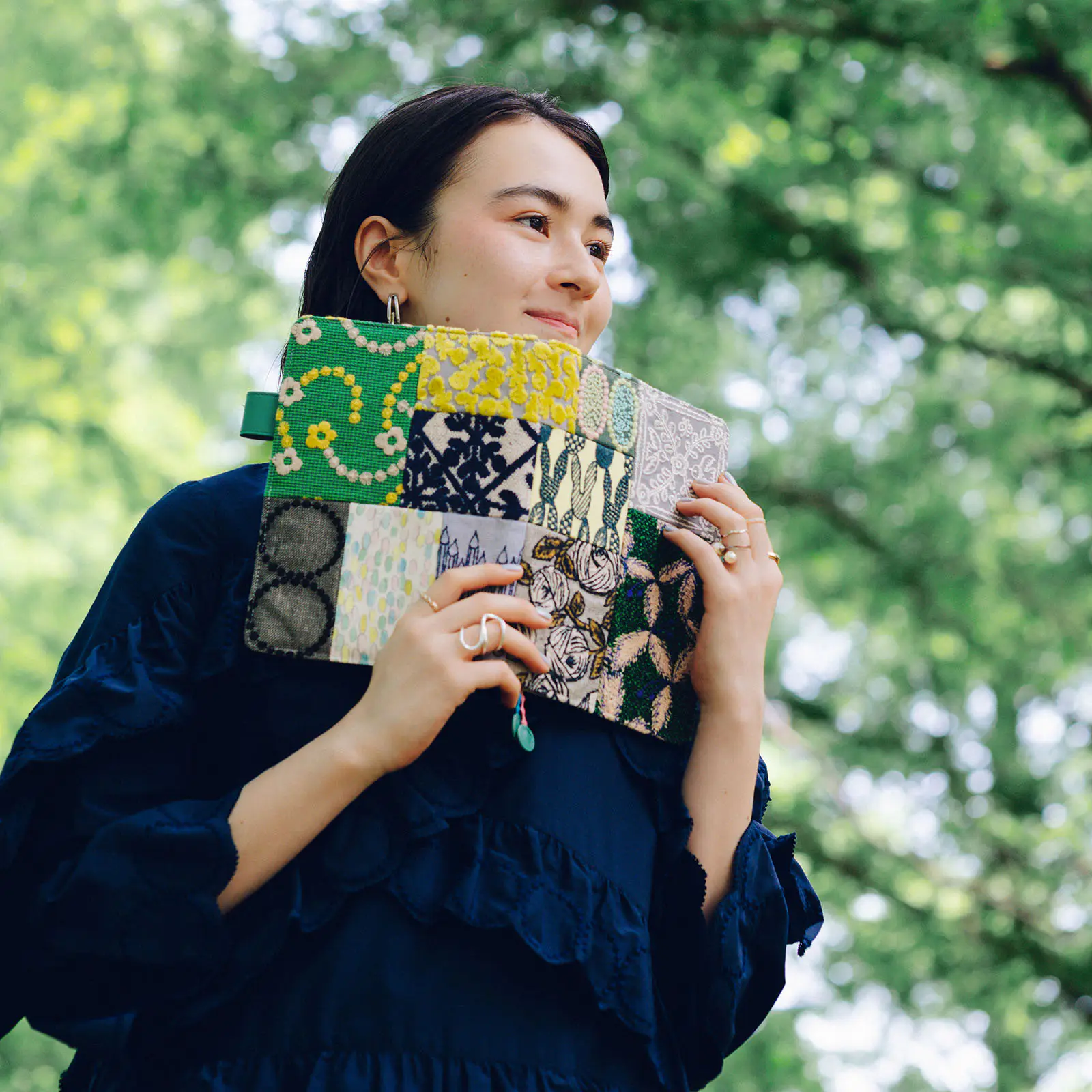 ミナ ペルホネン / piece, （cousin mix） ［カズンサイズ（A5