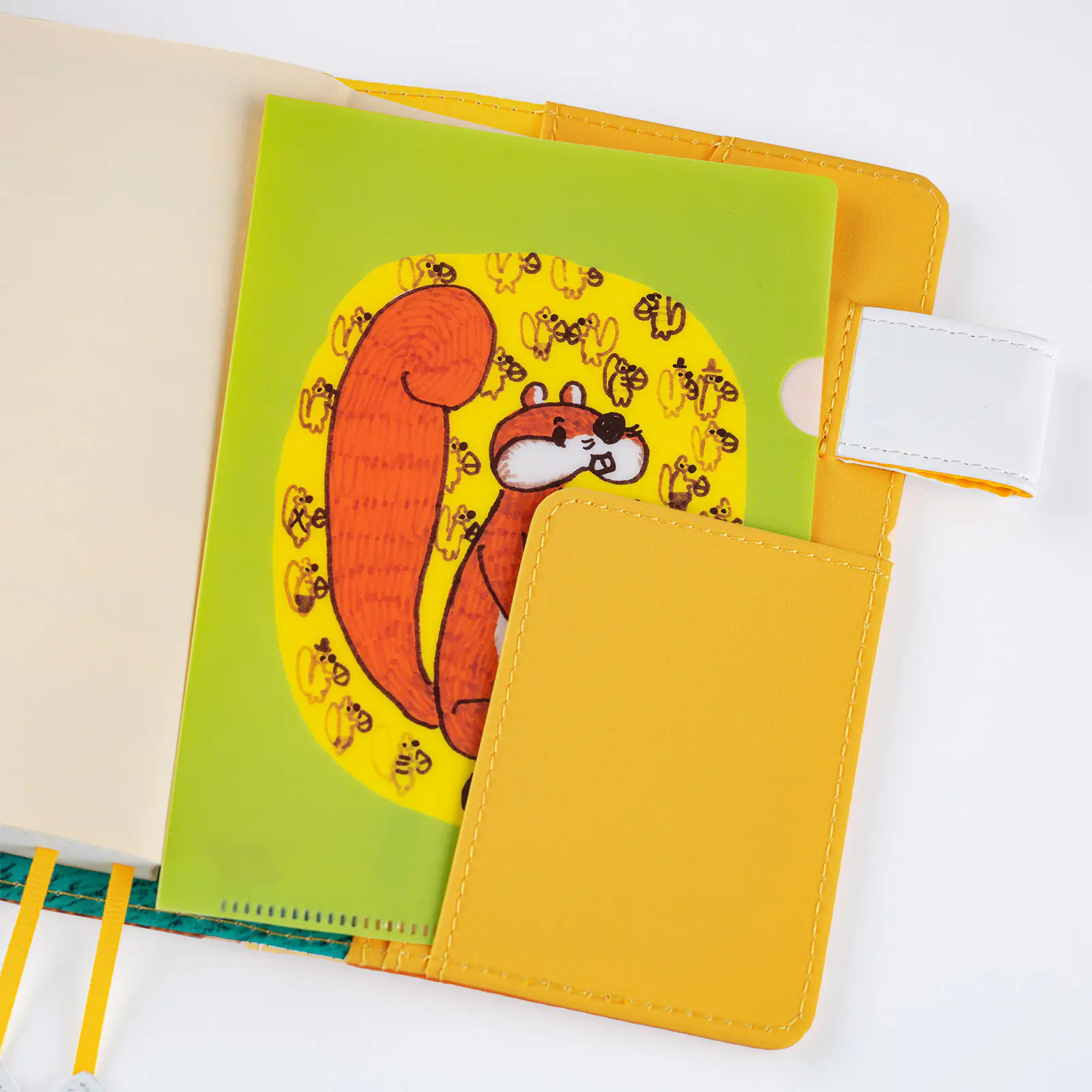 100%ORANGE: Hobonichi Folder Set of 3 for A6 Size (Squirrel's