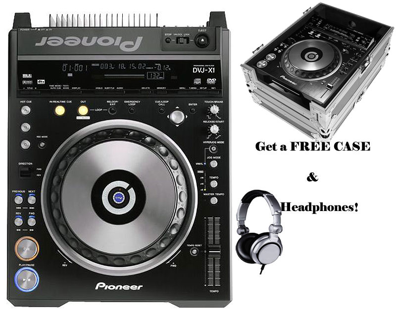 Pioneer DVJ-1000 Pioneer DVJ-1000 Turntables & SVM-1000 Mixer