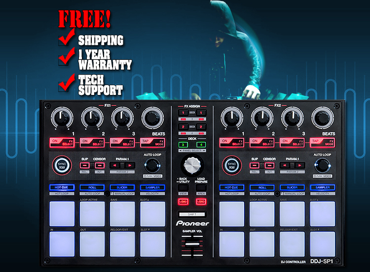 Pioneer DDJ-SP1 Sub-Controller, Chicago DJ Equipment