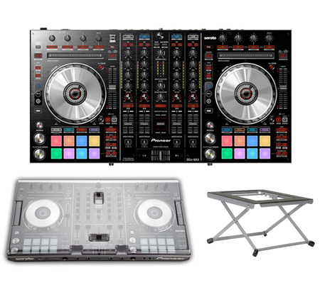 Pioneer DDJ-SX2 + Decksaver + Riser | DJ Controllers