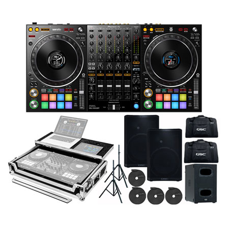 Pioneer DDJ1000SRT and QSC CP12 & KS112 Package, 123DJ
