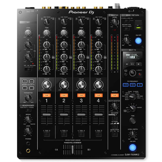 2) Pioneer DJ CDJ-3000, Pioneer DJ DJM-750MK2 Bundle