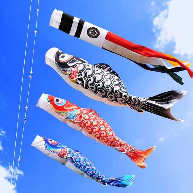 手描きのぼり鯉金太郎五月人形初節句お祝い