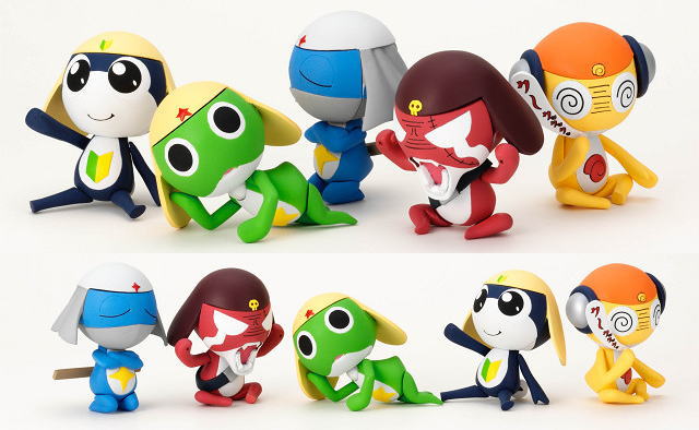 5 種 ファッション まとめ売り ケロロ ヒロイン フィギュア セット