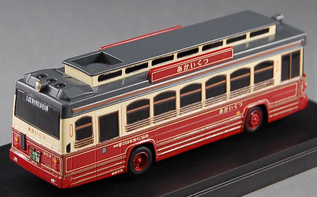 あかいくつ バス 観光周遊バス 1/80スケール？ あかいくつ1/80スケール