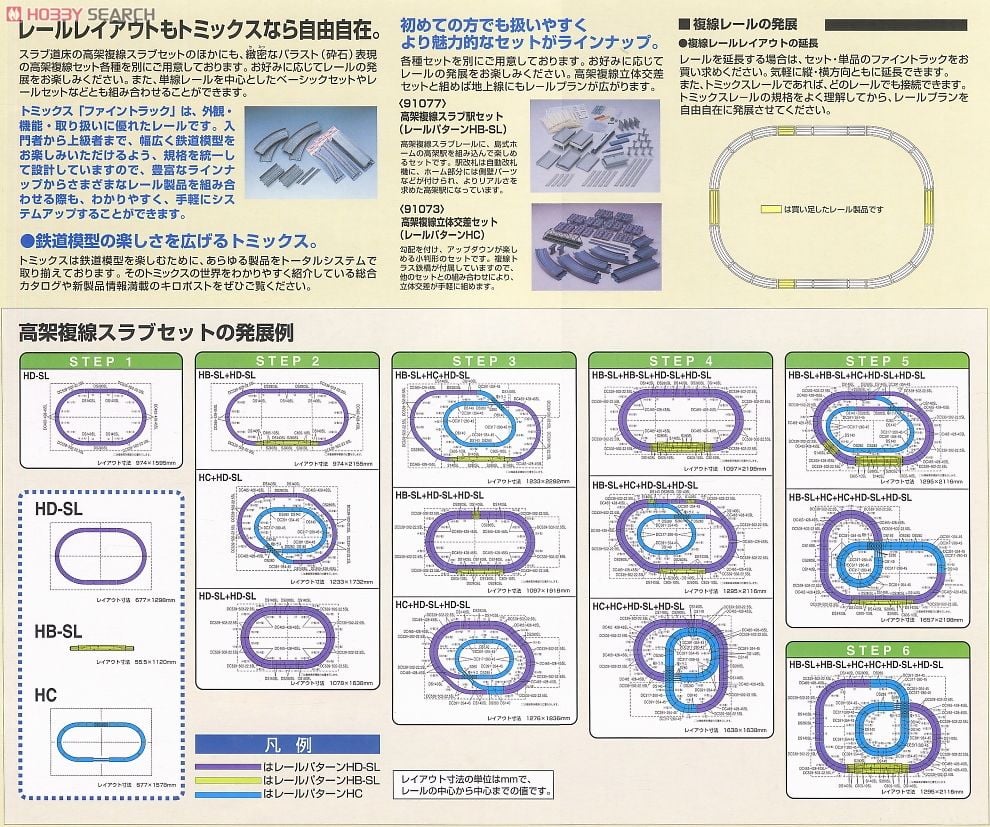 Fine Track 高架複線スラブ大円セット (レールパターンHD-SL) (鉄道