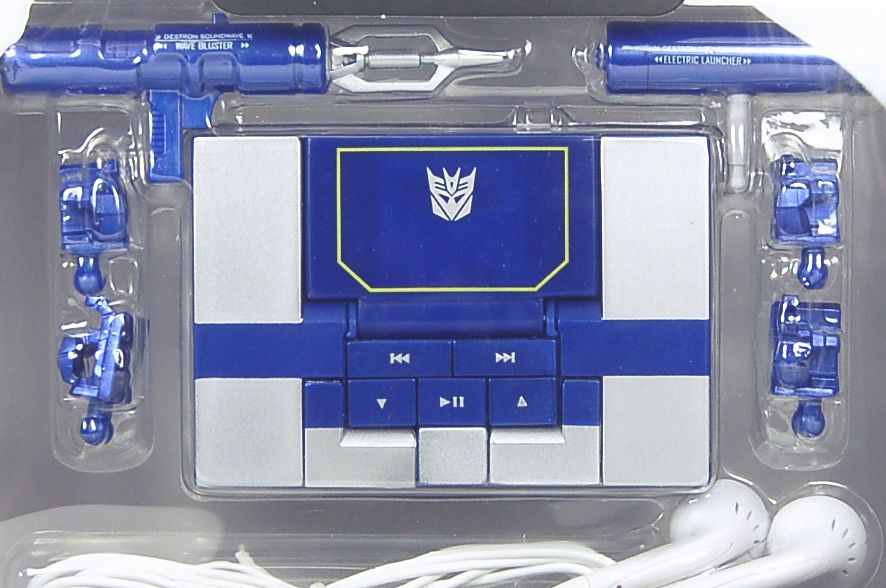 TRANSFORMERS Music Label Sound Wave Playing Audio Player (Spark