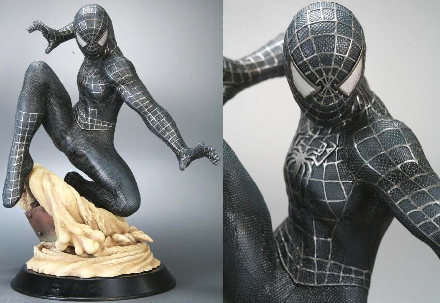 超希少】ARTFX 1/6スケール スパイダーマン ブラックスーツVer. 超希少