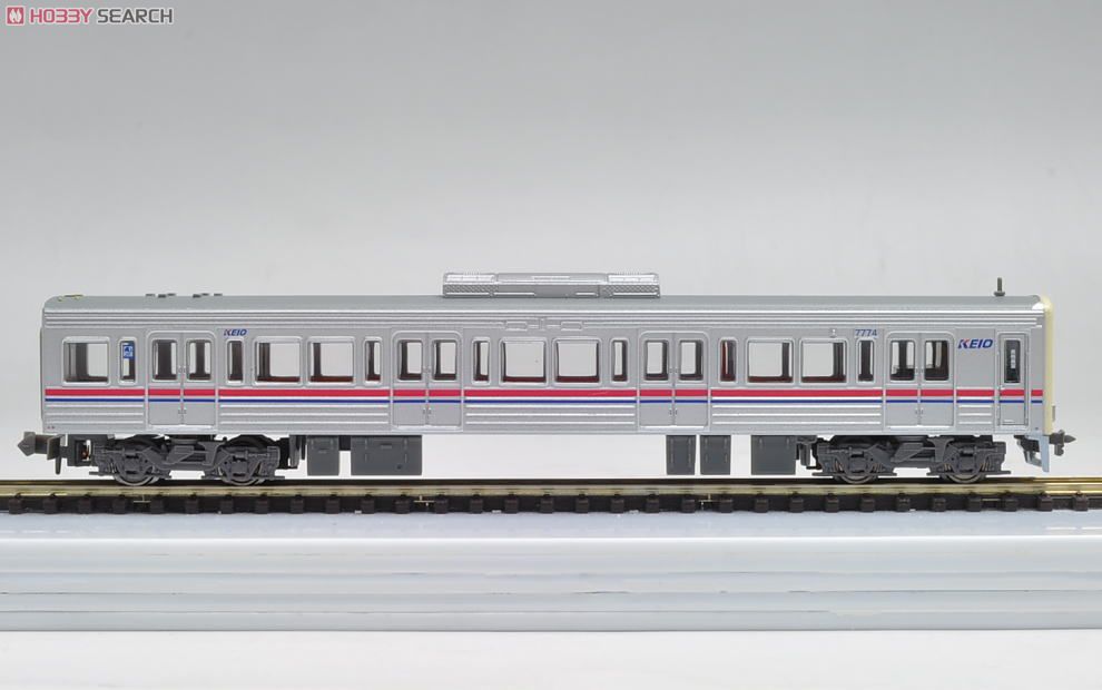 京王 7000系 コルゲート車 新塗装 シングルアーム化 晩年 A-3758