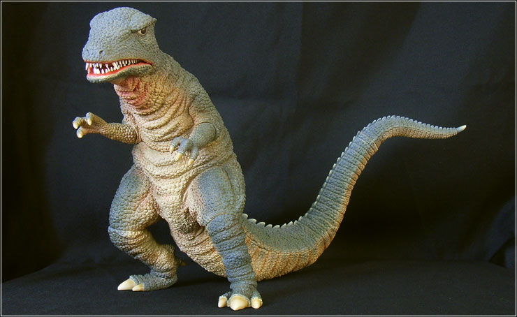 当時物 マルサン ゴロザウルス 怪獣 ソフビ ゴジラ 当時物 ゴロ