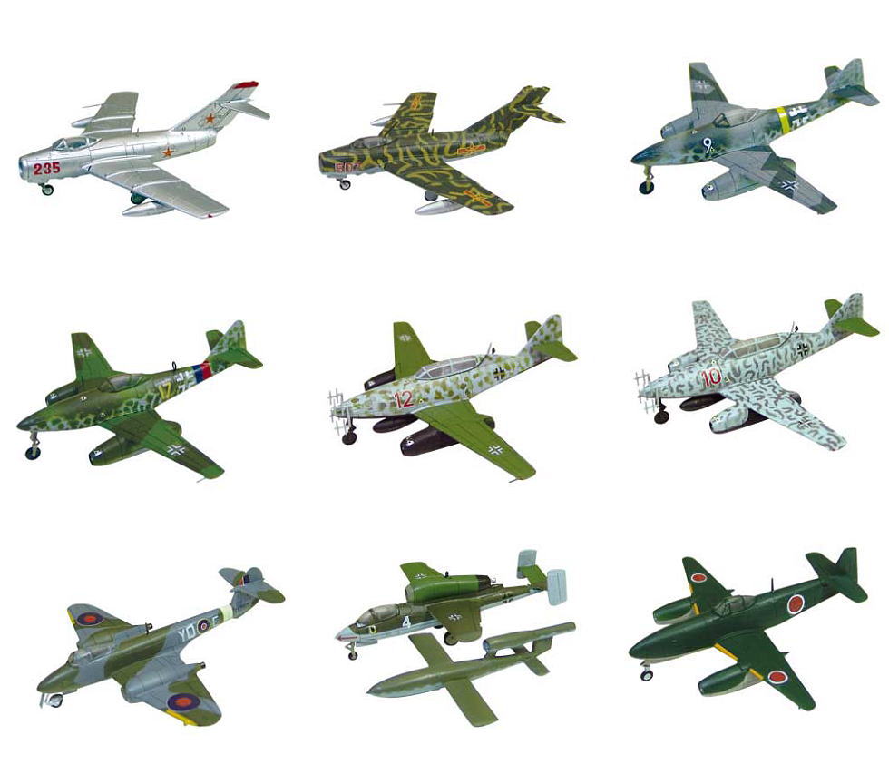 初期ジェット機コレクション 10個セット (食玩) - ホビーサーチ