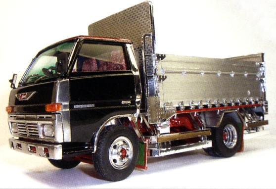 日野レンジャー2房総車体仕様 アルミブロック造りボディ (プラモデル