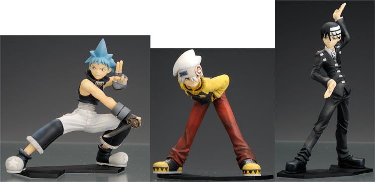 ソウルイーター トレーディングアーツ フィギュア 6種類セット 難有り