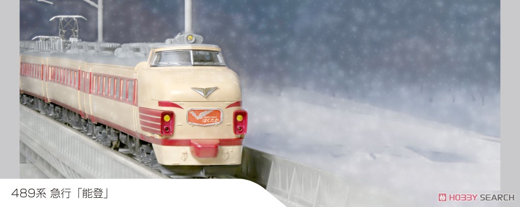 さよなら 特急北陸 489系急行能登 サボ プレート 2枚 さよなら 特急