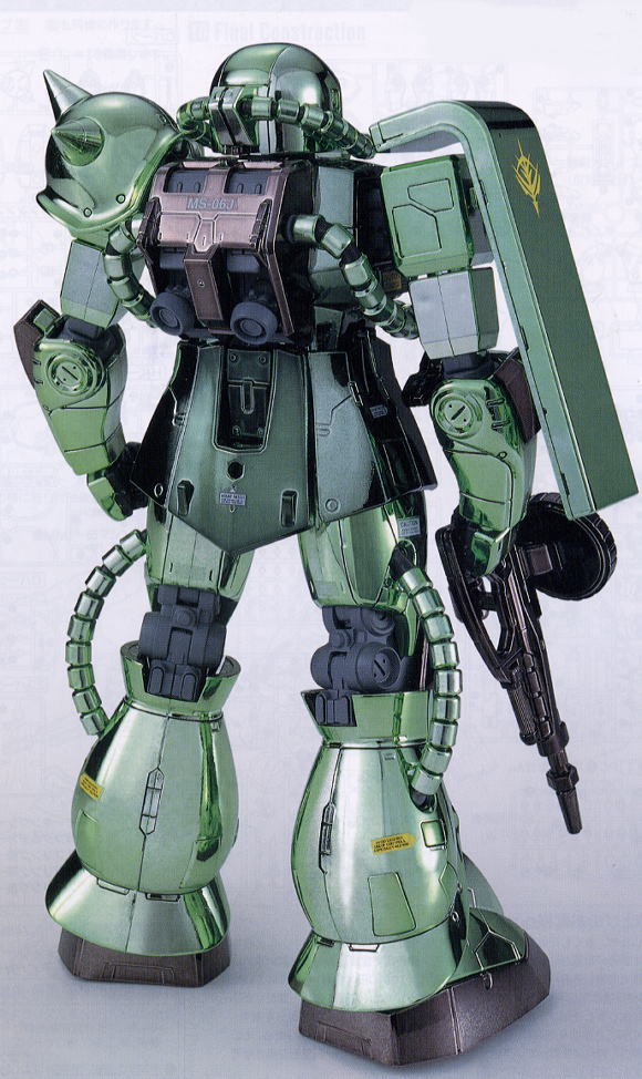 MG MS-06F/J ザクⅡ クリスタルバージョン MG ザクII MS-06F/J
