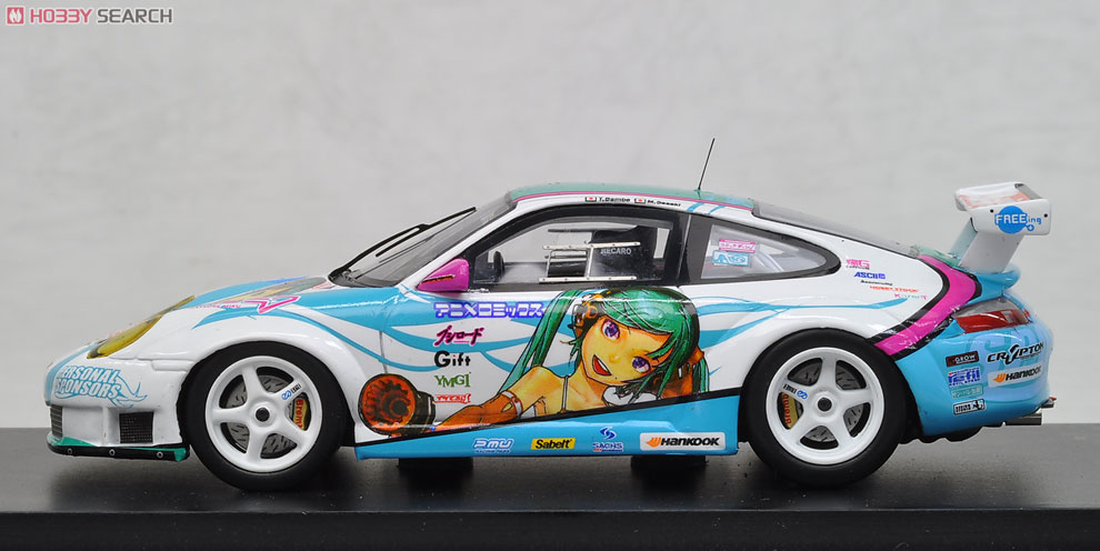 1⁄24 フジミ ポルシェ911GT3R RD.5仕様 初音ミクXGSRポルシェ タイプD 1