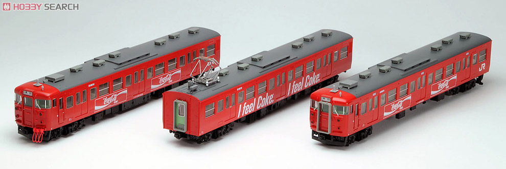 16番 JR 115-1000系 近郊電車 (コカ・コーラ塗装) (3両セット) (鉄道