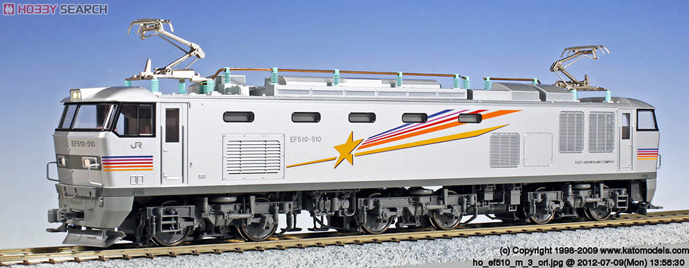 KATO HO 1-312 EF510-500 カシオペア色 KATO 1-312 EF510-500